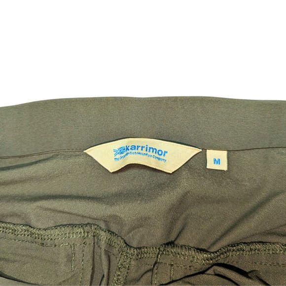 karrimor Med comfy convertible pants army green lightweight adjustable pockets - Picture 11 of 13